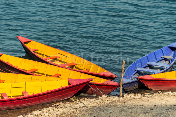 Colorful barques Stock photo © dutourdumonde