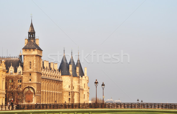 Paris Fransa seyahat adalet nehir hapis Stok fotoğraf © dutourdumonde