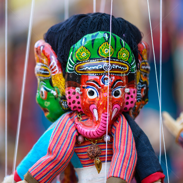 Traditional Nepalese puppet Stock photo © dutourdumonde