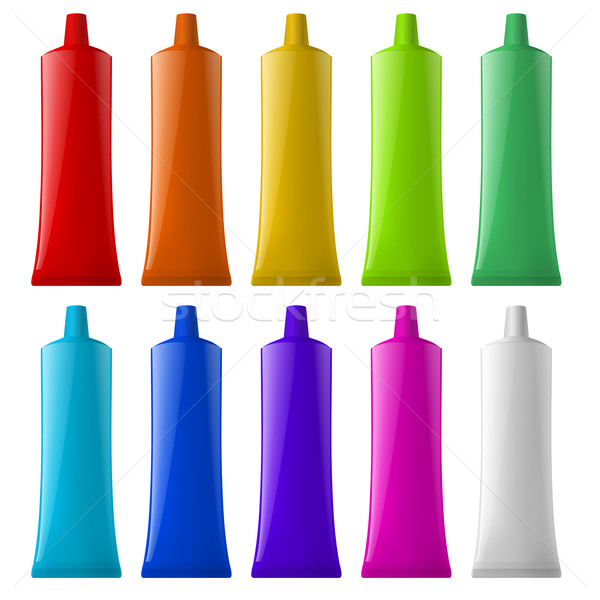Colorful tubes Stock photo © dvarg