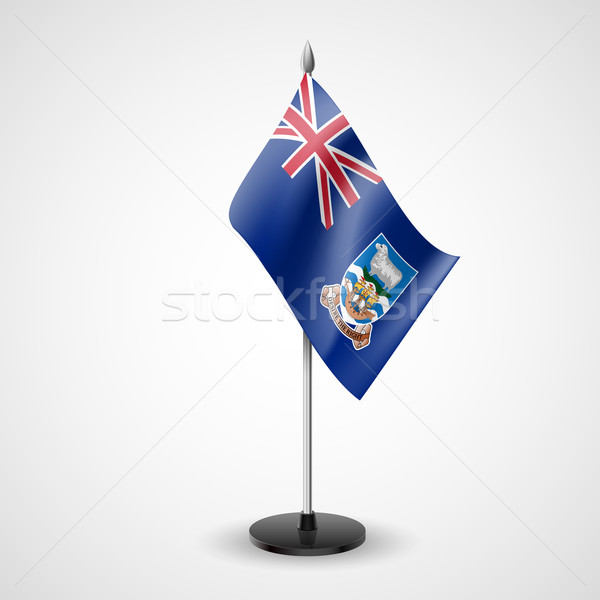 Table flag of Falkland Islands Stock photo © dvarg