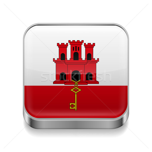 Metal  icon of Gibraltar Stock photo © dvarg