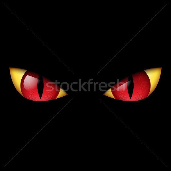 Evil Red Eye Stock photo © dvarg