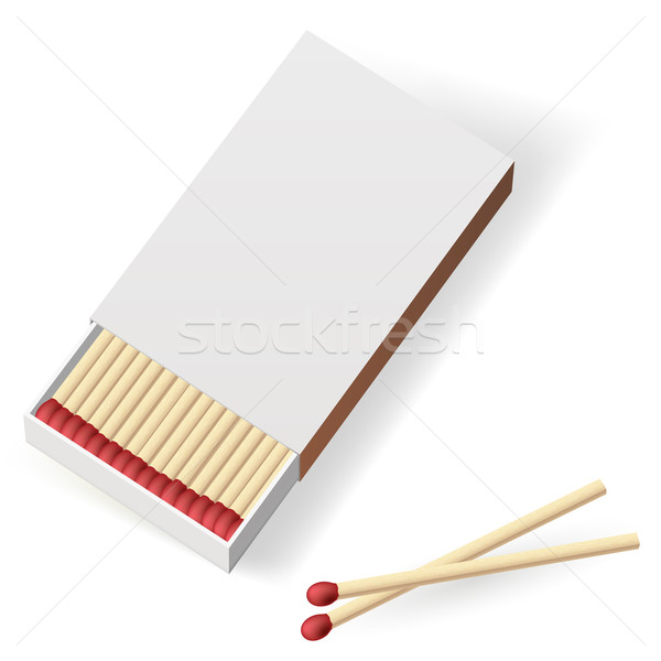 Realistic matchbox Stock photo © dvarg