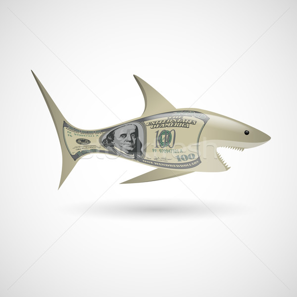 Dollar shark Stock photo © dvarg