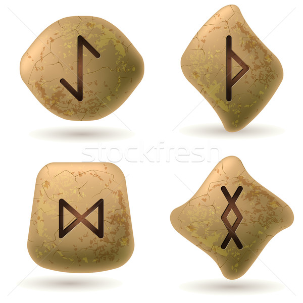 Stock photo: Runes