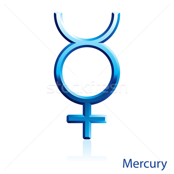 Mercury sign. Stock photo © dvarg