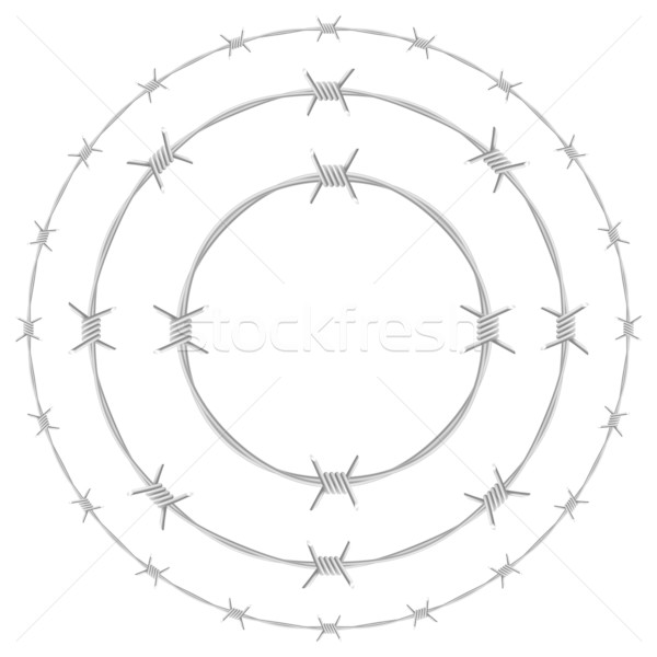 Barbed wire Stock photo © dvarg