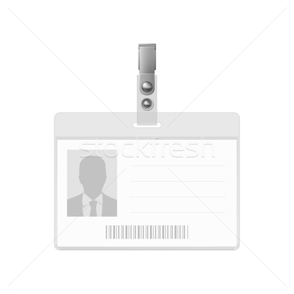 Blank badge. Stock photo © dvarg