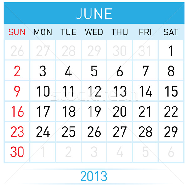 Сток-фото: календаря · месяц · иллюстрация · белый · бизнеса · дизайна