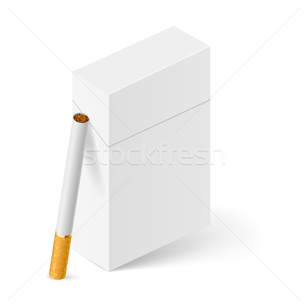 White Pack of cigarettes Stock photo © dvarg