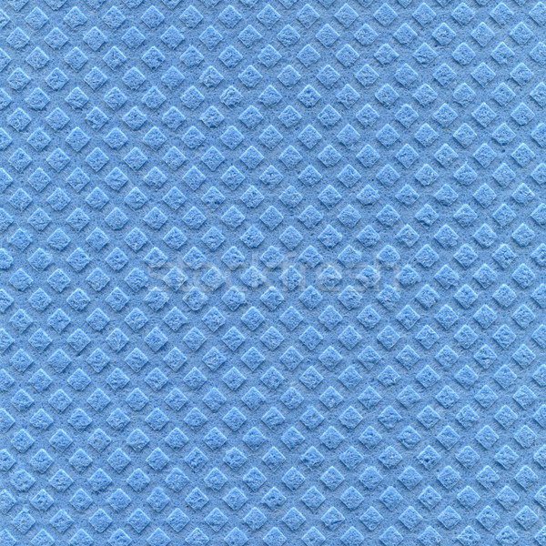 Celuloza tkaniny tekstury gąbki niebieski tle Zdjęcia stock © dvarg