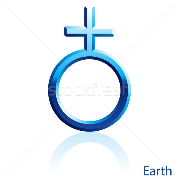 Earth sign. Stock photo © dvarg