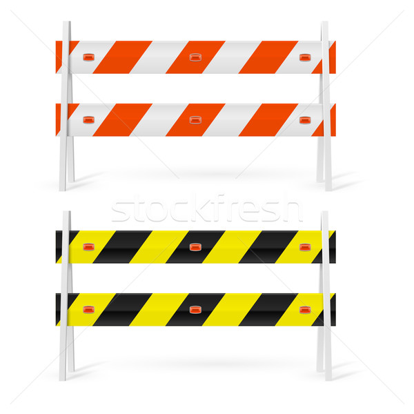 Road barriers Stock photo © dvarg