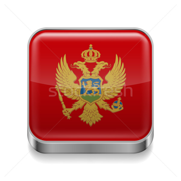 Metal  icon of  Montenegro Stock photo © dvarg
