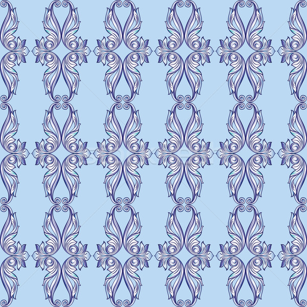 Senza soluzione di continuità floreale pattern fiori Foto d'archivio © dvarg