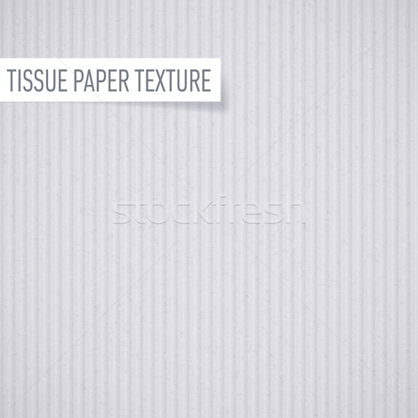 Gewebe Papierstruktur Illustration realistisch Papier Stock foto © dvarg