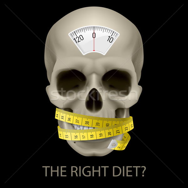 Unhealthy diet. Stock photo © dvarg