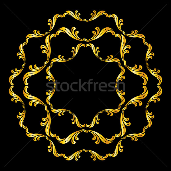 Model abstract negru Imagine de stoc © dvarg