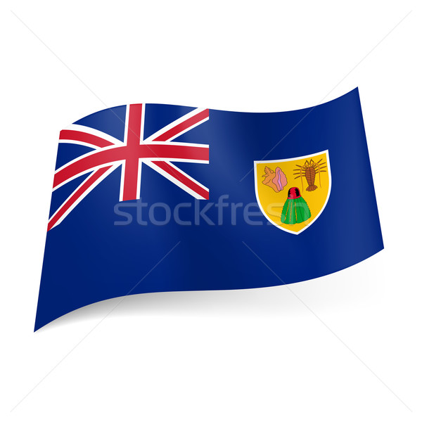Flag of Turks and Caicos Islands Stock photo © dvarg