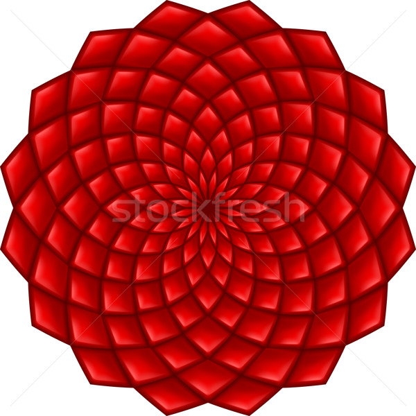 Résumé texture cool rouge géométrique forme Photo stock © dvarg