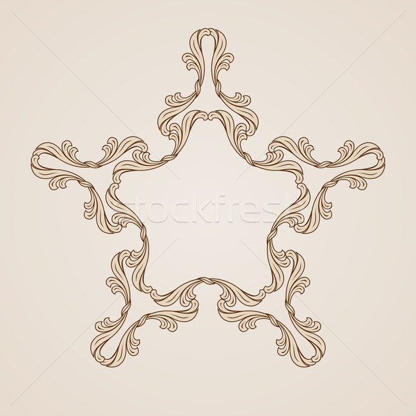Floral padrão abstrato teste padrão de flor luz escuro Foto stock © dvarg