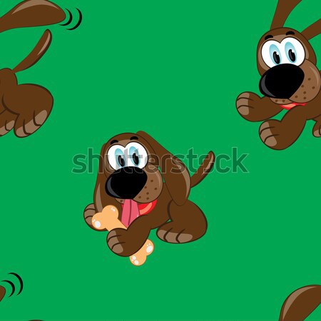 Cartoon puppy. Stock photo © dvarg