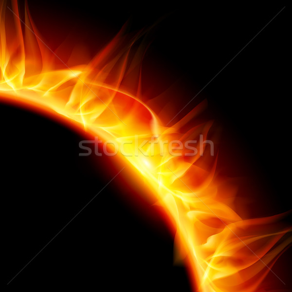 Solar corona. Stock photo © dvarg