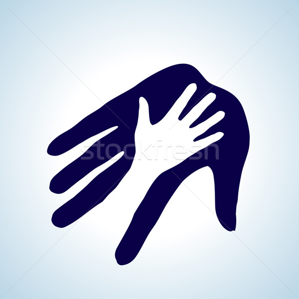 Helping hand. Stock photo © dvarg