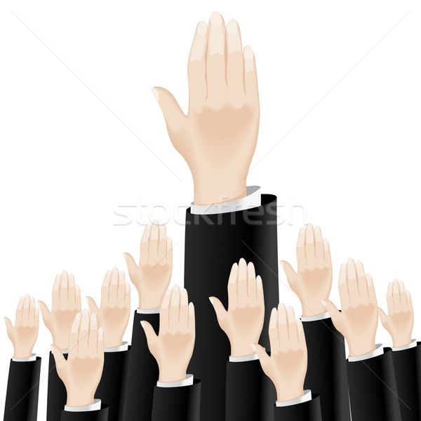 Business hand Stock photo © dvarg