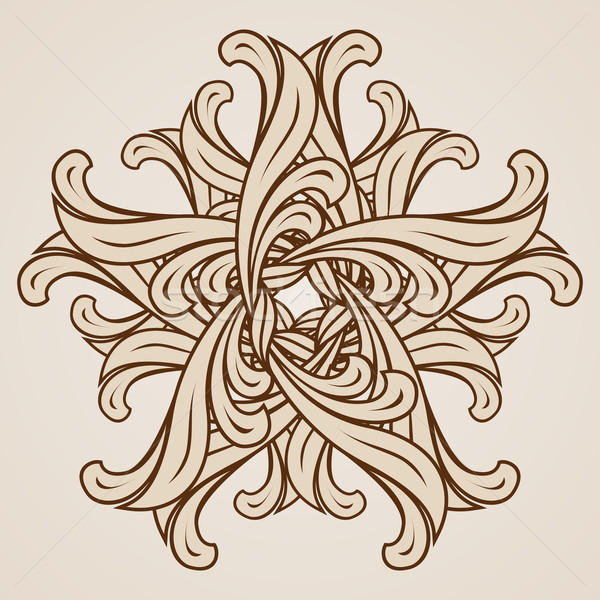 Model abstract ornament ilustrare lumina Imagine de stoc © dvarg