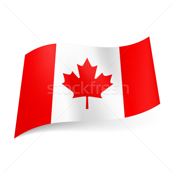 State flag of Canada. Stock photo © dvarg