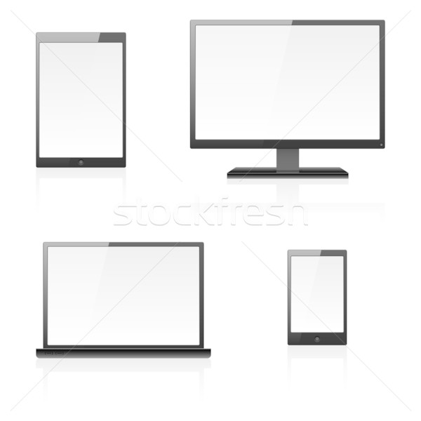 Stock photo: Digital devices