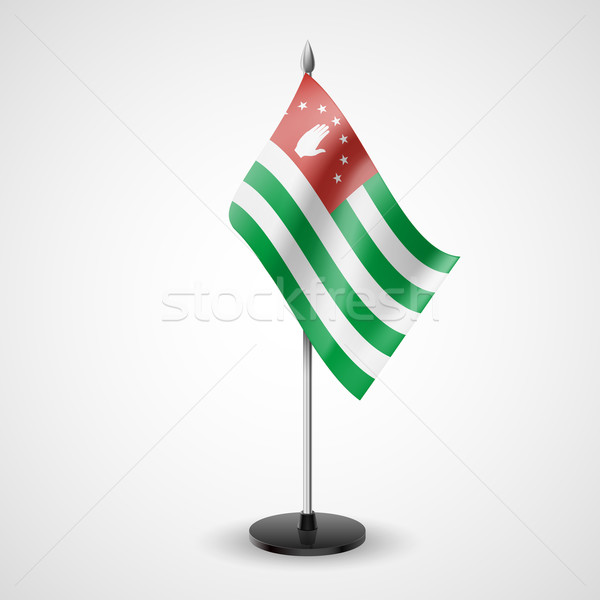 Table flag of Abkhazia Stock photo © dvarg