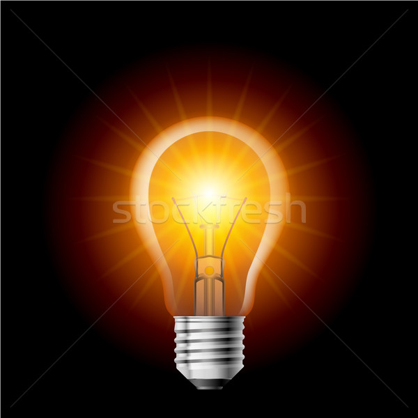 Stock photo: Light bulb