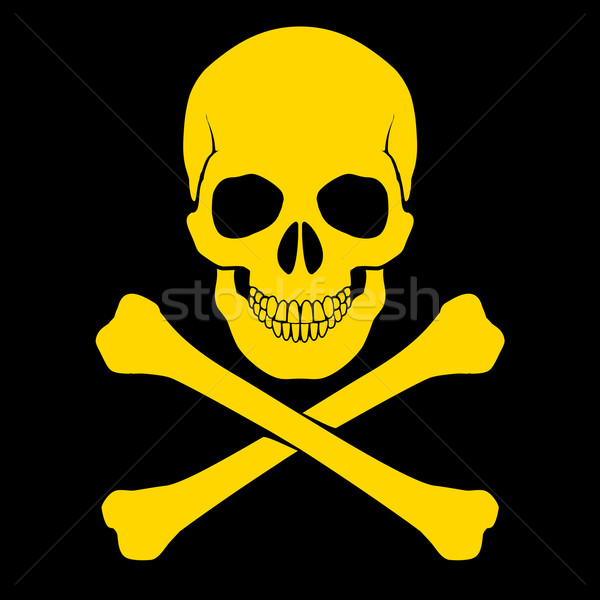 Skull and cross-bones Stock photo © dvarg