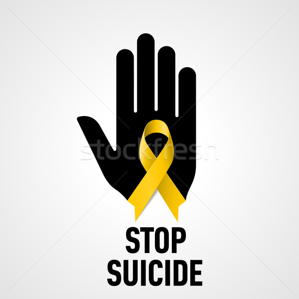 Stop Suicide sign Stock photo © dvarg