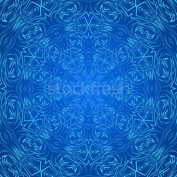 Abstract pattern in blue Stock photo © dvarg