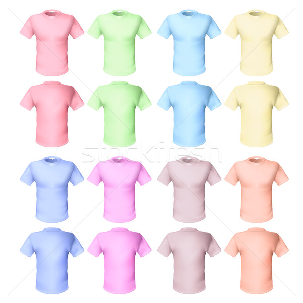 Shirts pale tones Stock photo © dvarg