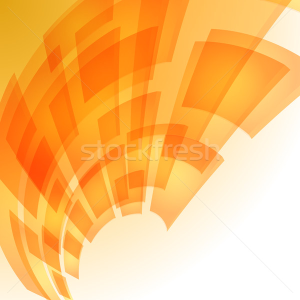 Abstract orange digital background Stock photo © dvarg