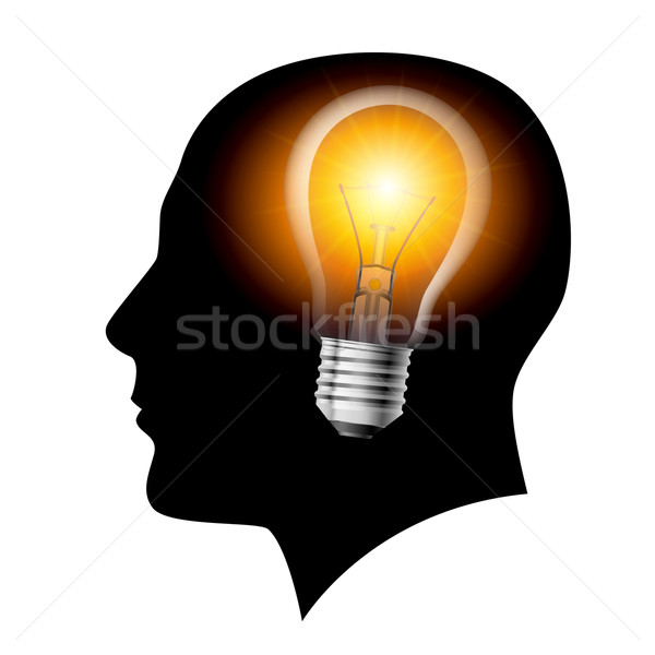 Creative ideas light bulb concept  Stock photo © dvarg