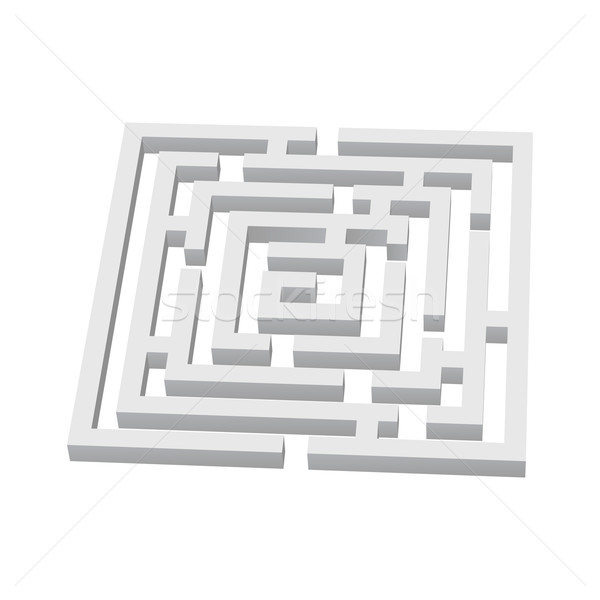  Labyrinth  Stock photo © dvarg