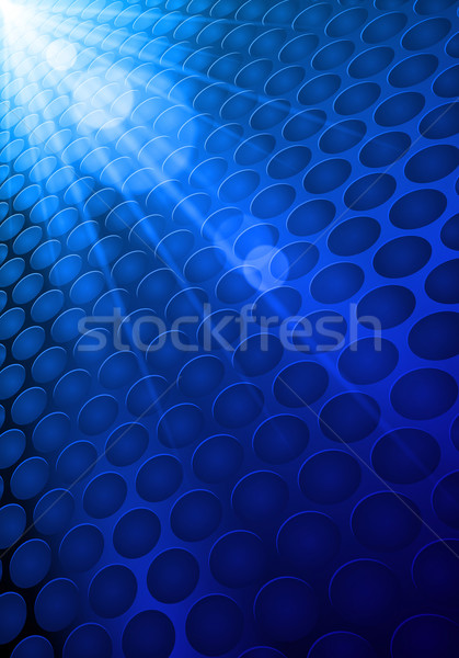 Lucido blu abstract illustrazione design computer Foto d'archivio © dvarg