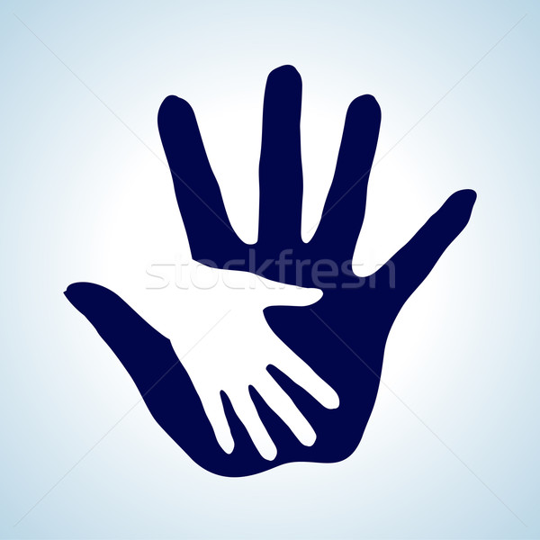 Helping hand. Stock photo © dvarg