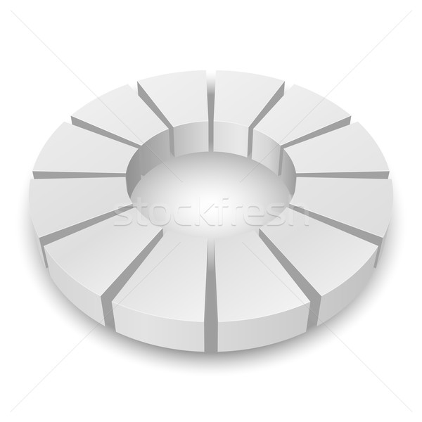 Circular diagram. Stock photo © dvarg