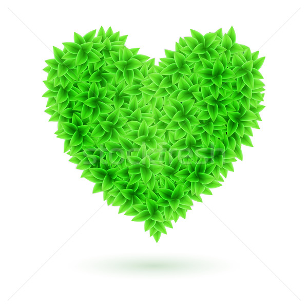 Eco heart. Stock photo © dvarg
