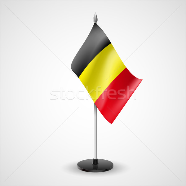Table flag of Belgium Stock photo © dvarg