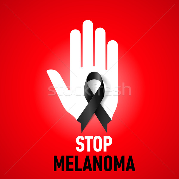 Stop Melanoma sign Stock photo © dvarg