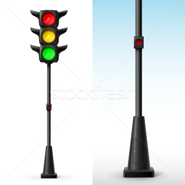 Stock photo: Traffic light
