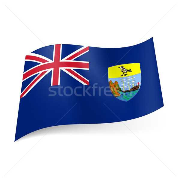 Flag of Saint Helena, Ascension and Tristan da Cunha Stock photo © dvarg